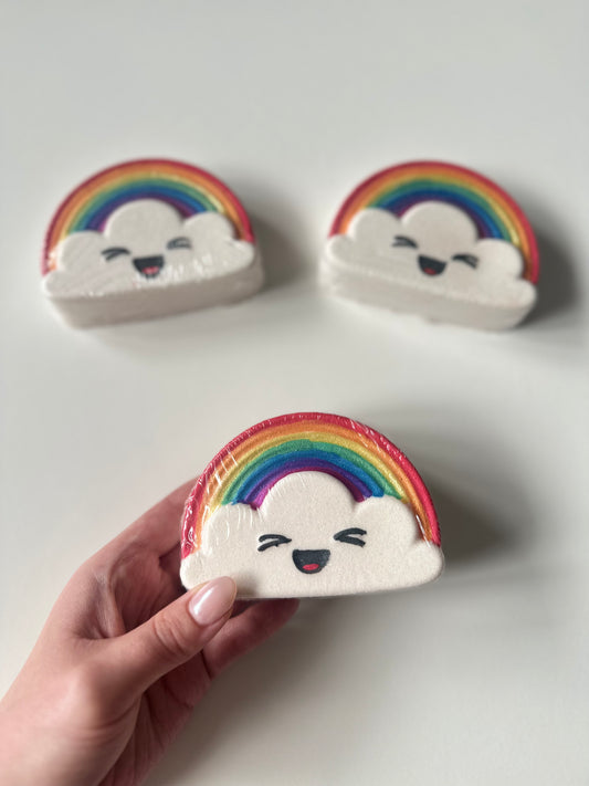 Rainbow Cloud Bath Bomb