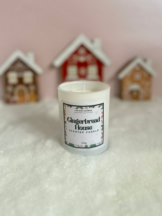 Gingerbread House Candle